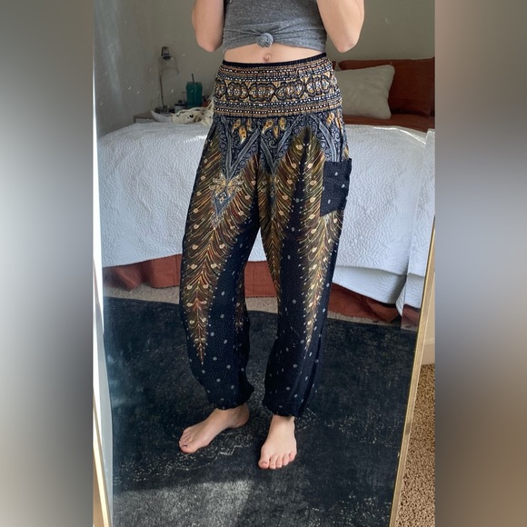 Boho Elephant Pants - Picture 1 of 3